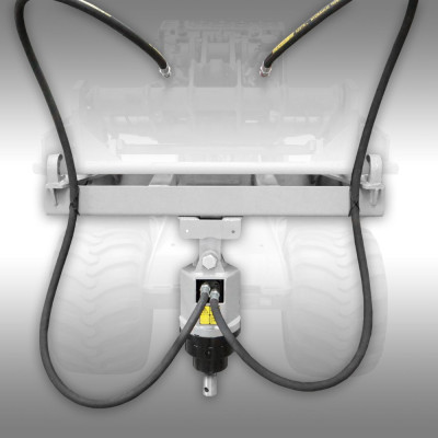 Hydraulická vrtná súprava na čelný nakladač JANSEN HBG-5000, + 2 vrtáky