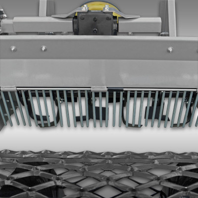 JANSEN UKF-105 Zakladač trávnika za traktor