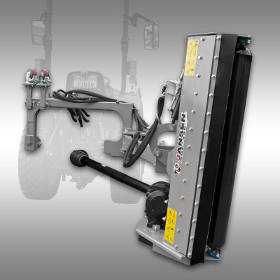 JANSEN AGF-125 LIGHT Priekopový mulčovač
