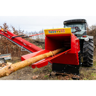 PTO špalíkovač REMET WOODPECKER RP-300 + PÁSOVÝ DOPRAVNÍK 3M
