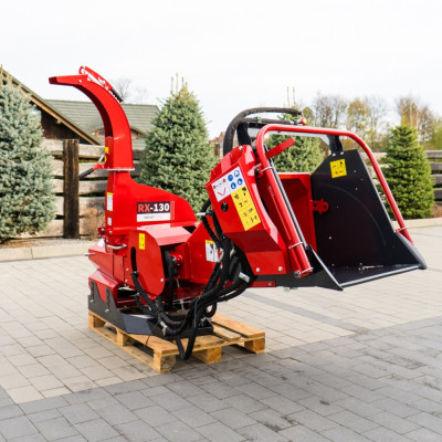 PTO diskový štiepkovač REMET RX-130 s vlastnou hydraulikou