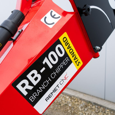 Benzínový bubnový štiepkovač REMET RB-100
