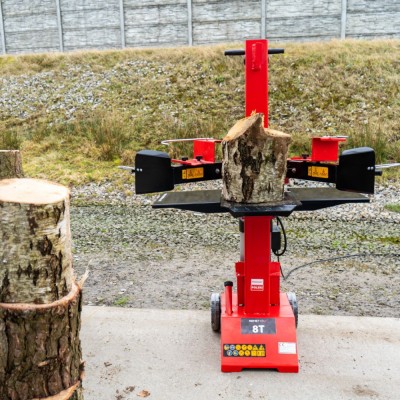 Elektrická štiepačka dreva REMET 8T E VERTICAL