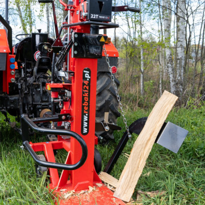 PTO/Elektrická štiepačka dreva REMET 22T PTO+E