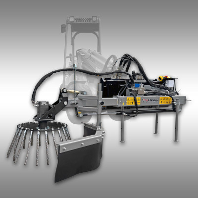 JANSEN WKB-70 Hydraulická kefa na burinu