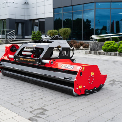 PTO mulčovač REMET F2-300 PRO s hydraulickým posuvom