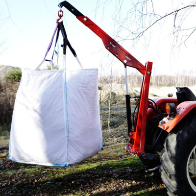 Zdvihák na veľké vrecia / nakladací žeriav na drevo 250