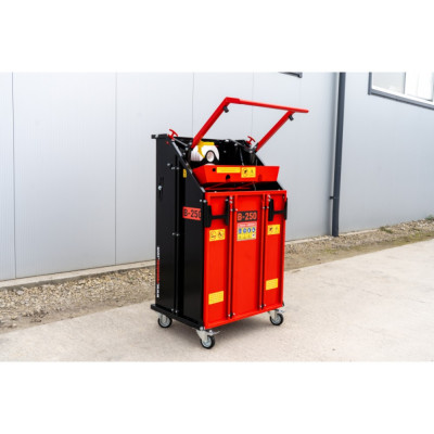 Ručný lis na balíky B-250 na recykláciu