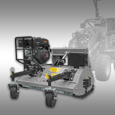 Mulčovač BMM-100 na JANSEN HL-500E