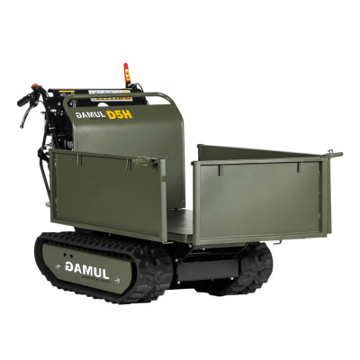 Benzínový minidumper GAMUL-D5H hydraulické vyklápanie