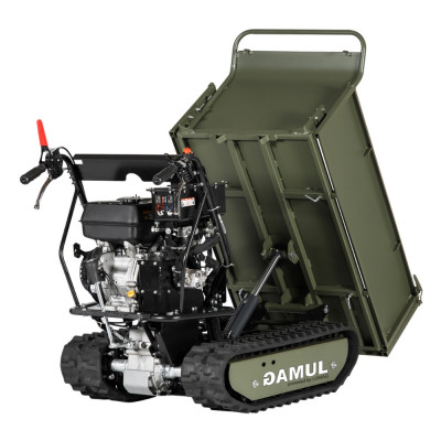Benzínový minidumper GAMUL-D5H hydraulické vyklápanie