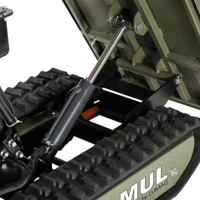 Benzínový minidumper GAMUL-D5H hydraulické vyklápanie