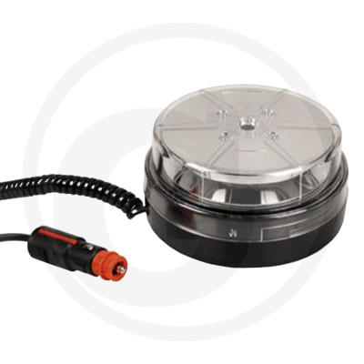 LED blikajúci maják GRANIT 12/24 V magnetický 12 LED