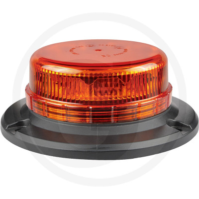 LED otočný a blikajúci maják GRANIT 12/24 V pevná montáž 12 LED