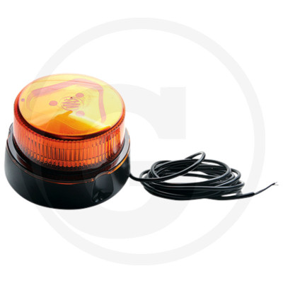 LED otočný a blikajúci maják GRANIT 12/24 V pevná montáž 12 LED