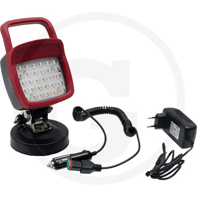 LED pracovné svetlo GRANIT 30 W 4200 lm s batériou a magnetom