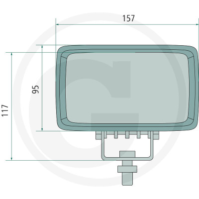 LED pracovné svetlo GRANIT 31 W 3600/6600 lm