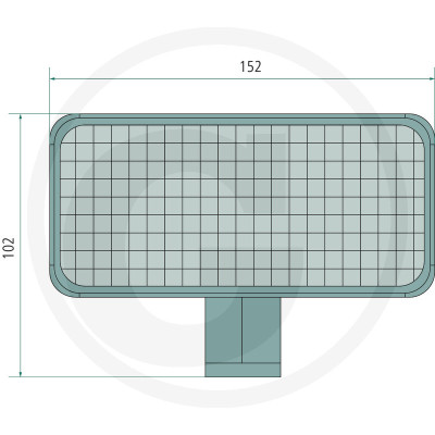LED pracovné svetlo GRANIT 30 W 3100/5200 lm hranaté rozptýlené
