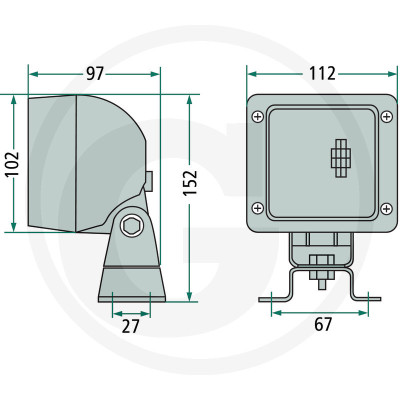Halogénové pracovné svetlo 65 W HELLA Ultra Beam H3 diaľkové osvetlenie