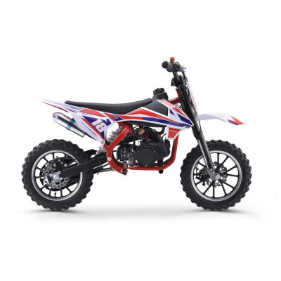 Minicross Leramotors Devil Deluxe 49 cm³ 2T – červená