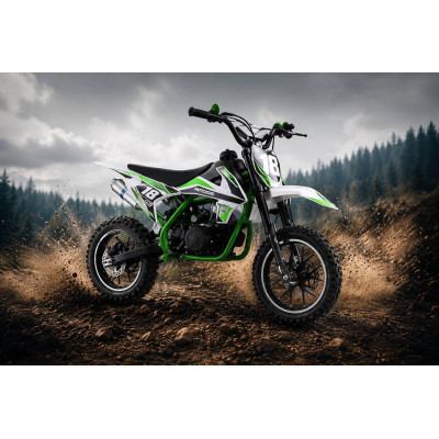 Minicross Leramotors Devil Deluxe 49 cm³ 2T – zelená