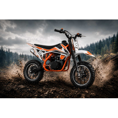 Minicross Leramotors Devil Deluxe 49 cm³ 2T – oranžová