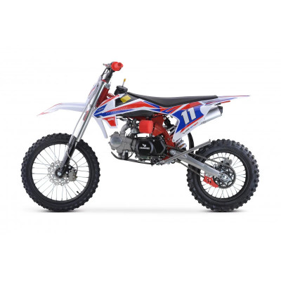 Pitbike 125 ccm 17/14 červená - Leramotors Shark