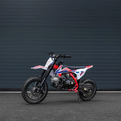Pitbike 90 ccm automat 12/10 červená – Leramotors Spirit 90