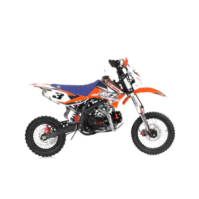 Pitbike 125 ccm 14/12 s elektrickým štartovaním orange – Leramotors Apollo Jaguar
