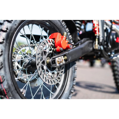 Pitbike 125 ccm 17/14 s elektrickým štartovaním RED – Leramotors Apollo Jaguar