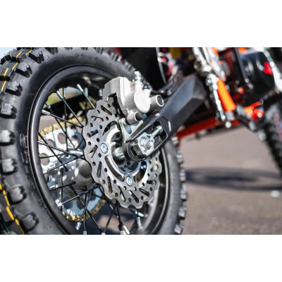 Pitbike 125 ccm 14/12 poloautomat s elektrickým štartovaním oranžový – Leramotors Apollo Thunder
