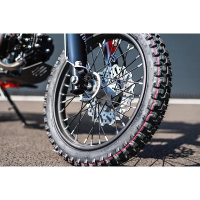 Pitbike 125 ccm 14/12 poloautomat s elektrickým štartovaním oranžový – Leramotors Apollo Thunder