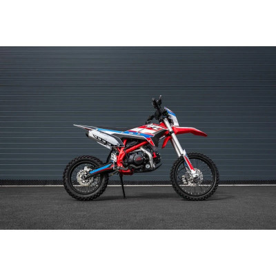 Pitbike Leramotors By Apollo THUNDER 125cc 17/14 E-Start Červená