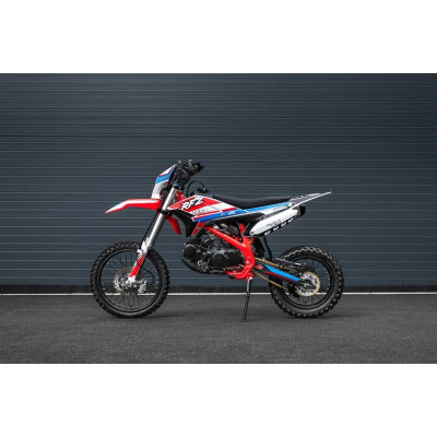 Pitbike Leramotors By Apollo THUNDER 125cc 17/14 E-Start Červená
