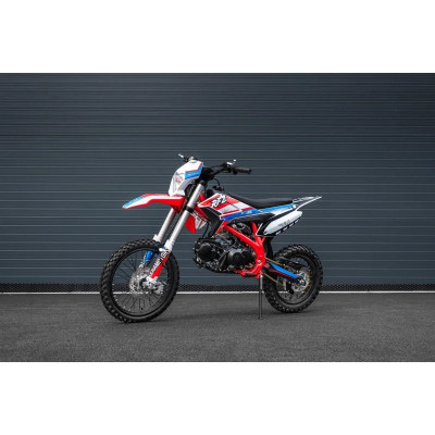 Pitbike Leramotors By Apollo THUNDER 125cc 17/14 E-Start Červená
