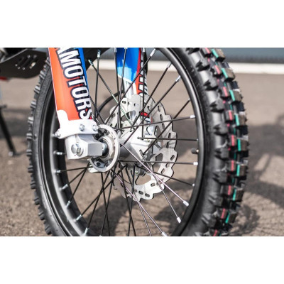 Pitbike Leramotors By Apollo THUNDER 125cc 17/14 E-Start Červená
