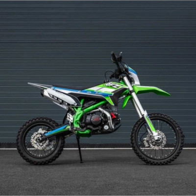 Pitbike Leramotors By Apollo THUNDER 125cc 17/14 E-Start Zelená