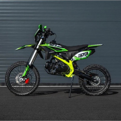 Pitbike Leramotors By Apollo THUNDER 140cc 19/16 E-Start Zelená