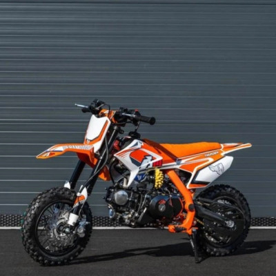 Pitbike Leramotors by APOLLO THUNDER 70cc 10/10 Automat E-Start Oranžová