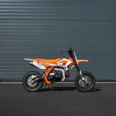 Pitbike Leramotors by APOLLO THUNDER 70cc 10/10 Automat E-Start Oranžová