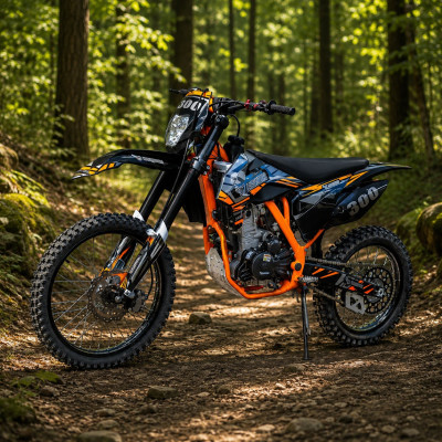 Pitbike Leramotors Killer PRO 300cc H2O 21/18 oranžová