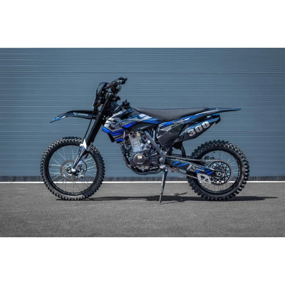 Pitbike Leramotors Killer PRO 300cc H2O 21/18 modrá