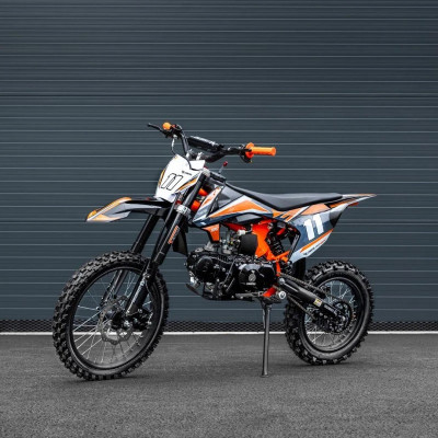 Pitbike Leramotors Shark 125cm³ E-Start 4T 17/14 orange
