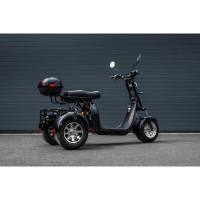 Elektrická trojkolka Leramotors Scooters C5 2000W Čierna