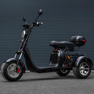 Elektrická trojkolka Leramotors Scooters C5 2000W Čierna