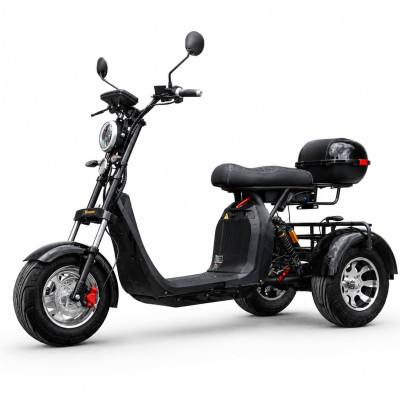 Elektrická trojkolka Leramotors Scooters C5 2000W Čierna