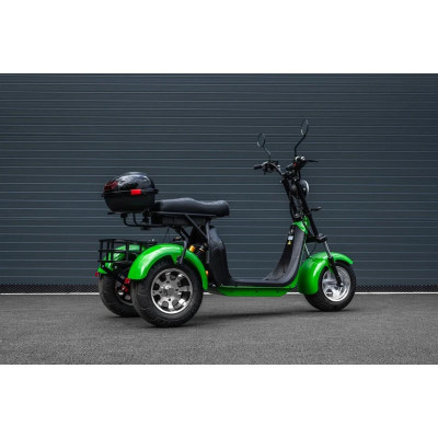Elektrická trojkolka Leramotors Scooters C5 2000W Zelená
