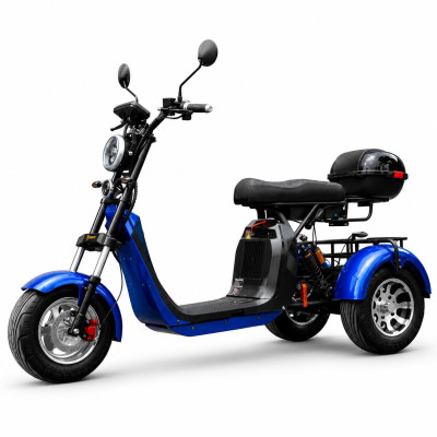 Elektrická trojkolka Leramotors Scooters C5 2000W Modrá