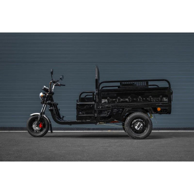 Elektrická nákladná trojkolka Leramotors Cargo G1 1000W - Tuk Tuk Čierna