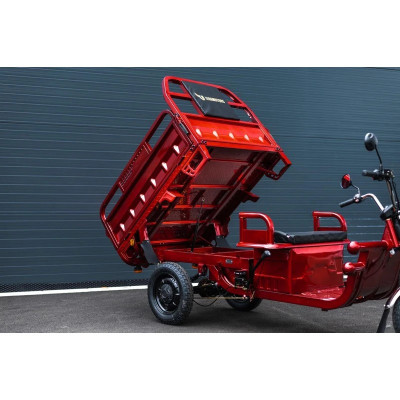 Elektrická nákladná trojkolka Leramotors Cargo G1 1000W - Tuk Tuk Čierna